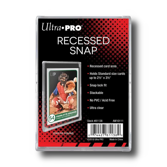 Ultra Pro - Recessed Snap Card Holder - Standard Size