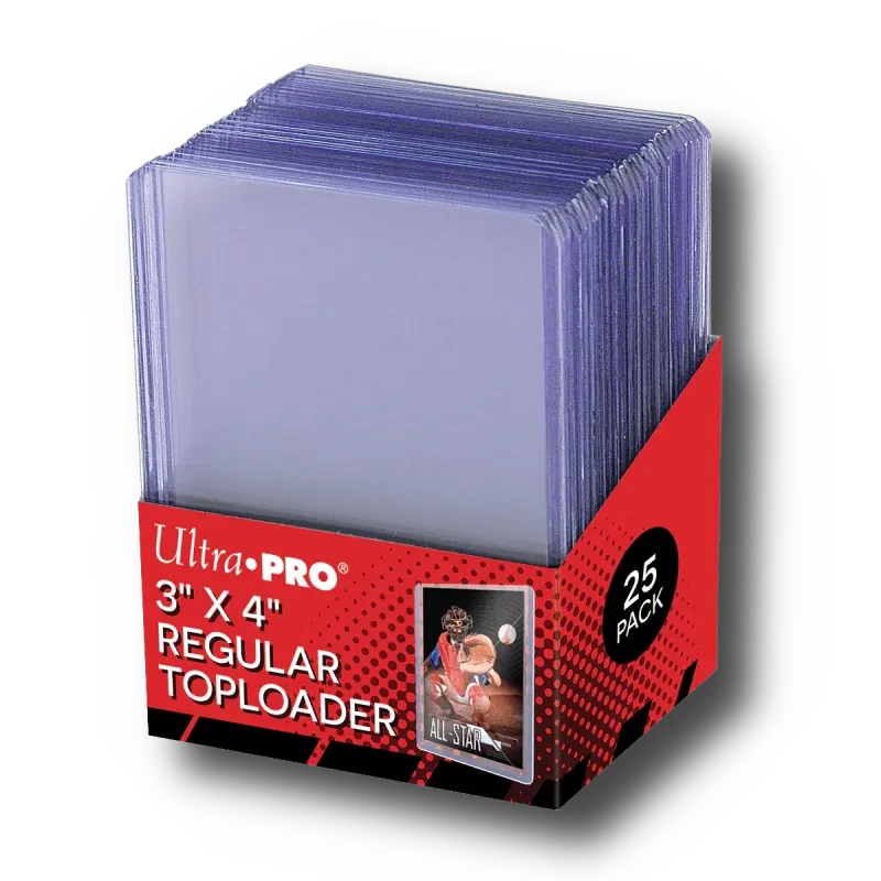 Ultra Pro - Regular Toploader - 3"x 4" (25)