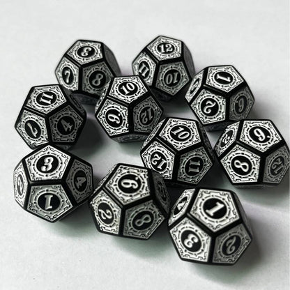 Ornament Würfel - D12 (16mm) - Einzelwürfel
