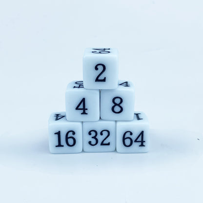 Multiplikations Würfel - D6 (16mm) - 6er Set