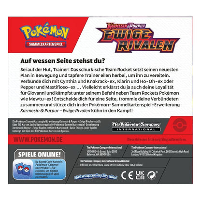 Ewige Rivalen Booster Display (36 Booster) - Deutsch